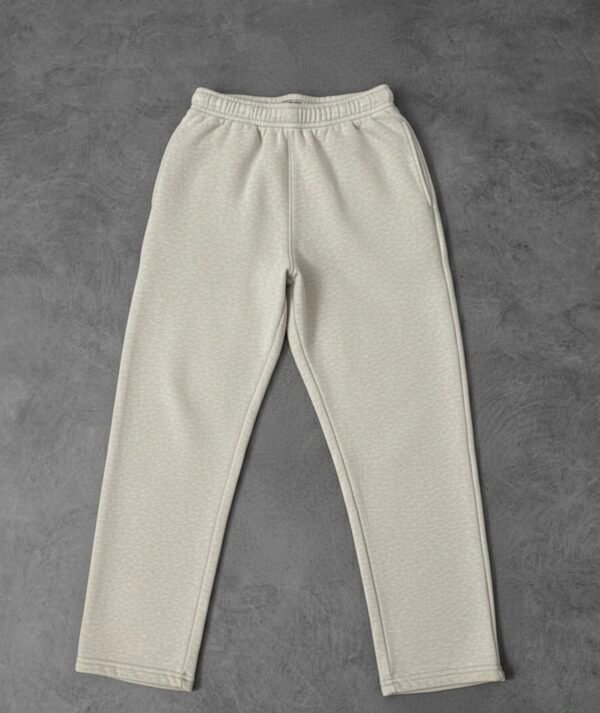 'Beige-grey ' Pants relaxed Baggy