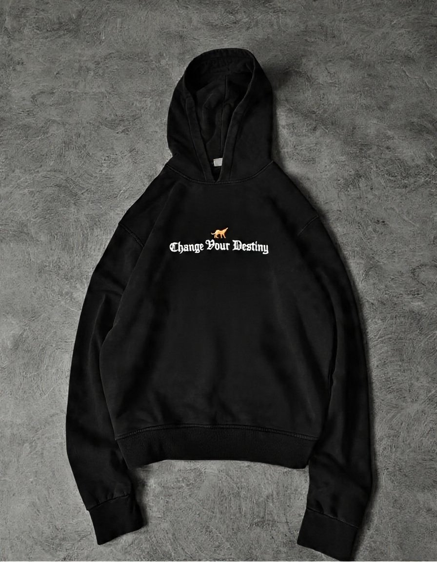 'Black Night' Oversized Hoodie
